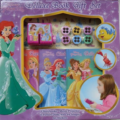 Disney Princess Deluxe Book T Set Light Purple