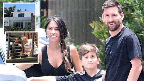 Lionel Messi Takes Wife Antonela House Hunting In Miami And Finds