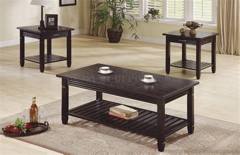 Free shipping* on our coffee tables. Deep Espresso Finish 3Pc Stylish Coffee Table Set w/Drawers