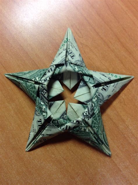 How to make a christmas star out of a dollar bill. How to Make a Starfish Money Origami | Recipe | Money ...