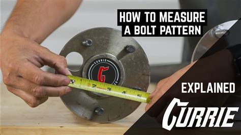 How To Measure A Bolt Pattern Explained Youtube