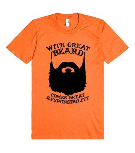 With Great Beard Fear The Beard Shirt T Shirt Facial Hair