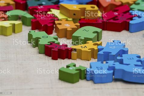 Jigsaw Puzzle Stock Photo Download Image Now Abstract Attached