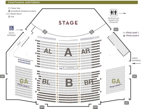 Center For The Arts Seating Chart