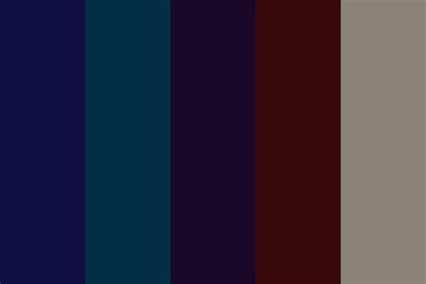 Dark Cools Color Palette Cool Color Palette Color Palette Dark