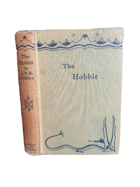 1955 J R R Tolkiens The Hobbit George Allen And Unwin Hb 25039