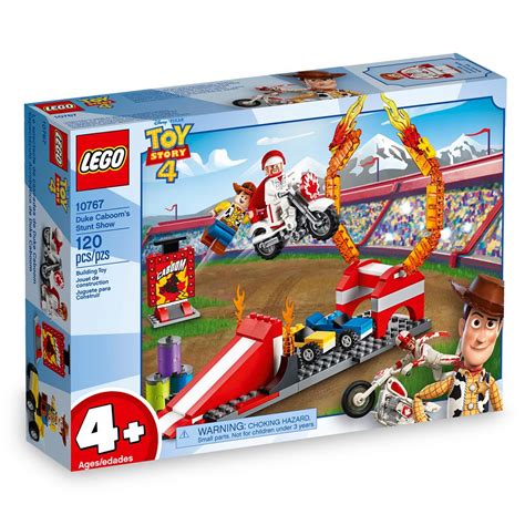 Quien diga que lego solo es para niños pequeños, ¡se equivoca totalmente! Duke Caboom's Stunt Show Play Set by LEGO - Toy Story 4 ...