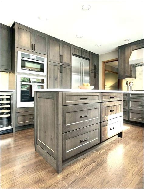 Staining wood can be a great way to give new life to a piece of furniture, your kitchen cabinets, a deck, or anything else you come across. Oak Cabinet Stain Grey Stained Cabinets Gel Stain Oak ...