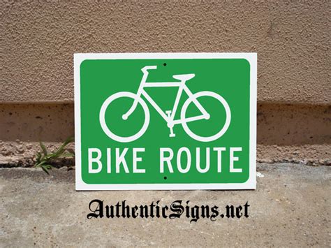 Authentic Signs And Vintage Bicycle Signs