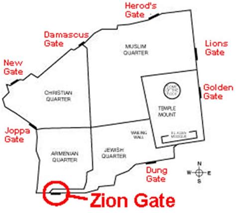 The Gates Of Jerusalem Map