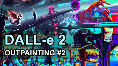 Openai Dall E 2 New Feature Outpainting Test With Steps Youtube