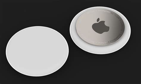 A render of apple's airtags via jon prosser. AirTags Could Be Coming Next Month After All