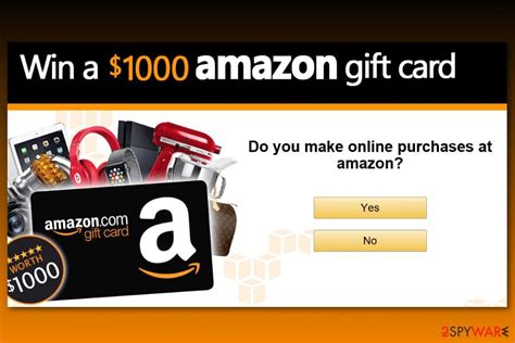 Remove Amazon Gift Card Scam Survey Virus 2021 Update