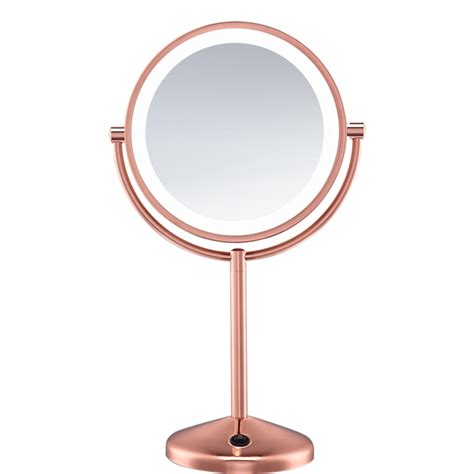 Conair Reflections 1x 10x Led Rose Gold Makeup Mirror