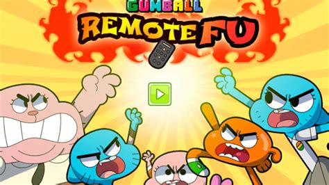 Remote Fu The Amazing World Of Gumball Games Cartoon Network