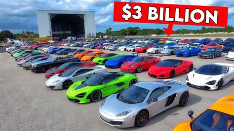 The Most Expensive Car Collection In The World Youtube