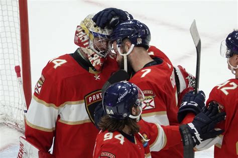 Alex Lyon Of Florida Panthers Named Nhl Third Star Of The Week