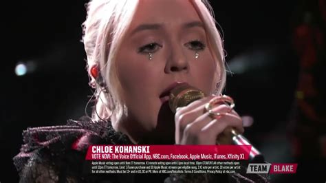 Chloe Kohanski Chloe Mk Total Eclipse Of The Heart The Voice