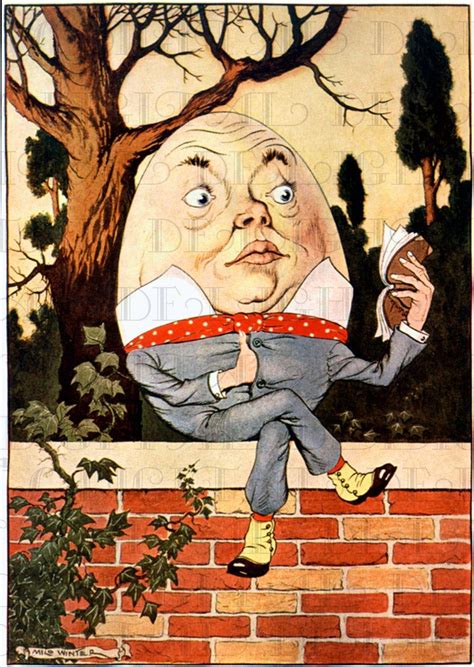From First Edition Humpty Dumpty Reads A Good Book Alice Etsy