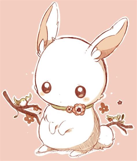 Most Adorable Bunny Xd Kawaii Pinterest White Bunnies So Cute