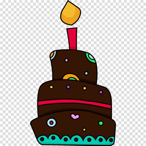 Download First Birthday Cake Cartoon Png Clipart Frosting Christmas