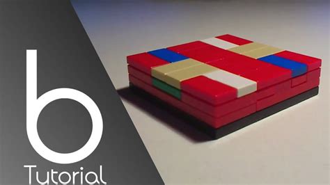Lego Sliding Puzzle Box New Technique Tutorial Youtube