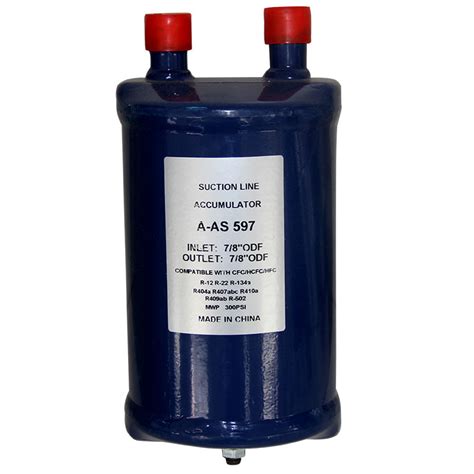 A As 597 Refrigeration Liquid Accumulator