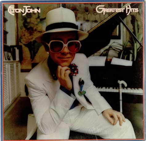 My first album was elton john's greatest hits. Memorable Album Covers: Elton John's "Greatest Hits ...