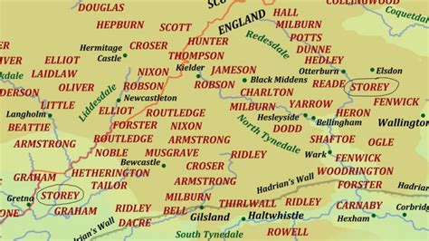 Surnames Shafto Storey Surtees Shield Englands North East