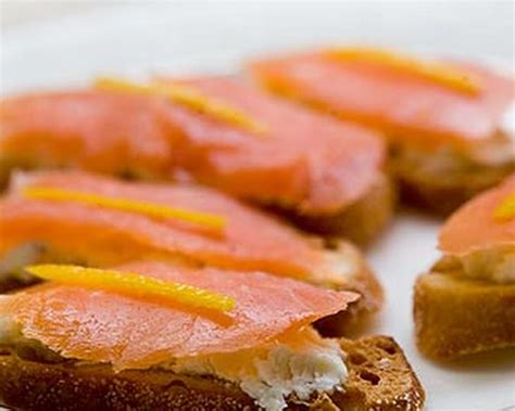 Smoked Salmon And Goat Cheese Toasts Recipe