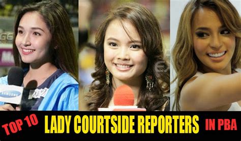 top 10 hot and sexy lady courtside reporters in pba 2011 2015 pinoy basketbalista