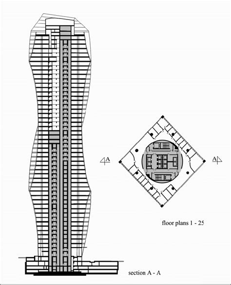 Singaporeexpats.com had been providing free floor plans for more than 10 years. The Evolution Tower-Plan and cross-section | Download ...