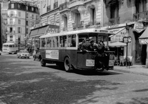 Autobus 1965 © Andrea Garlinzoni Vieux Paris Paris Vieux