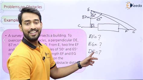 Problem On Obstacles Introduction To Surveying Surveying Youtube