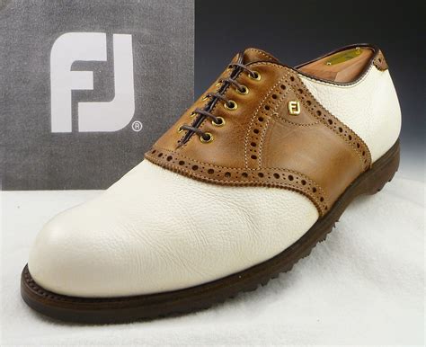 Footjoy Classics Sz 95 Eee Spikeless Golf Shoe 55376 Mens White
