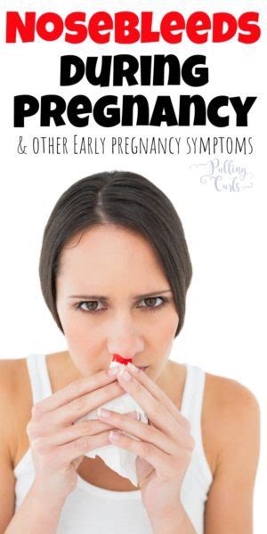 Bloody Nose Sign Of Pregnancy Pregnancy Symptoms In This Article