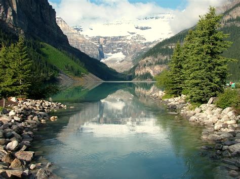 Lake Louise Wallpaper Landscape Nature Wallpapers In  Format For