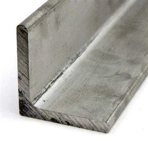 L Shaped Stainless Steel Angle Material Grade Ss202 Size 3m