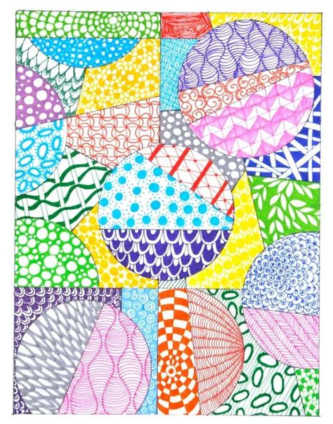More zentangle pattern resources zentangle starter pages. Inspired By Zentangle Patterns and Starter Pages | Art for Kids and Robots