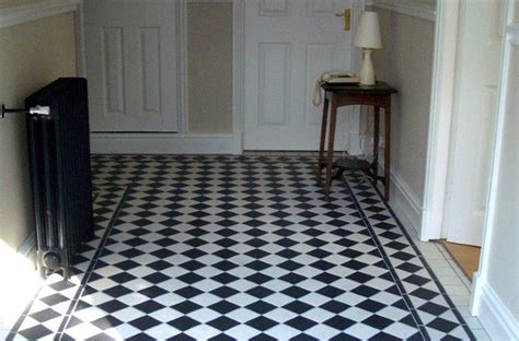Black and white porcelain floors. Black and White Floor Tiles - Chequerboard Floor Tiles ...
