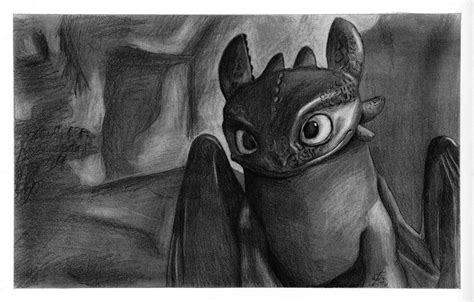 Toothless Drawing By Justmardesign On Deviantart