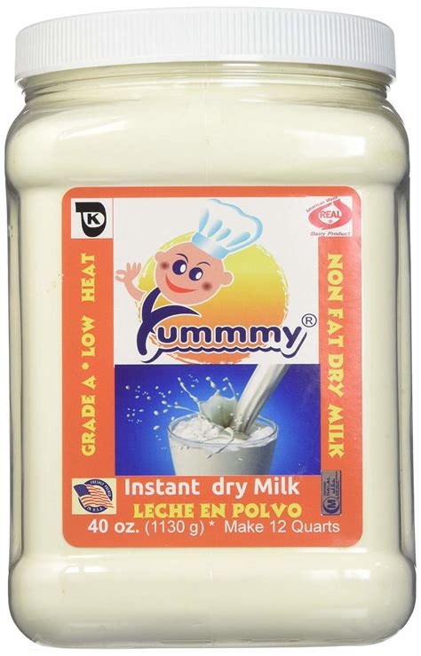 Yummmy Instant Nonfat Dry Milk Powder 25 Lbs 40 Oz Product Of Usa