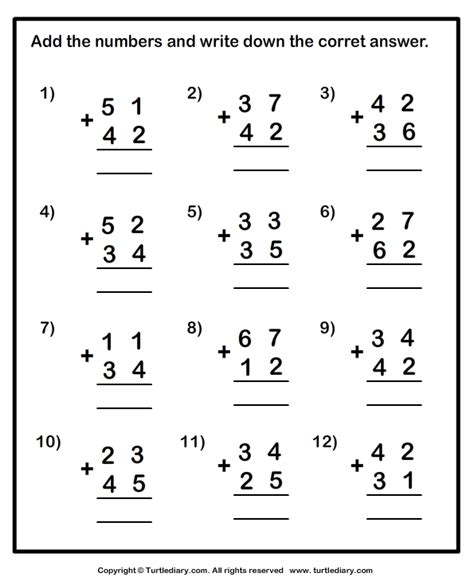 These can be printed out and used right away. maths worksheets for grade 2 - Google Search | Mathematics ...