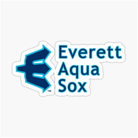 Everett Aquasox Sticker For Sale By Stepkazao Redbubble