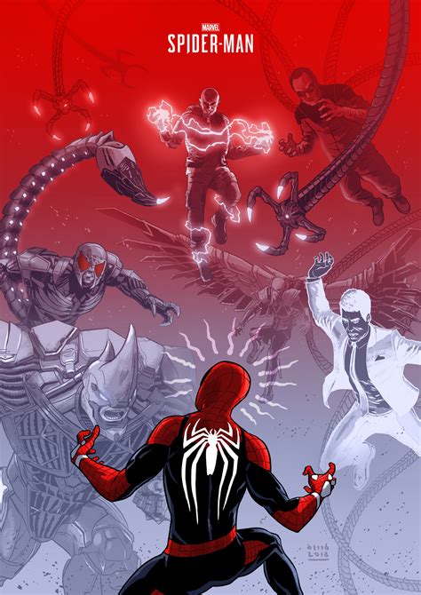Spider Man Ps4 Concept Art