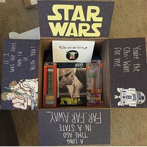 The 41 coolest star wars gifts for kids and adults. Thanks for sharing @alyssaboo22 ️ ️ | Diy star wars gifts, Star wars valentines, Star wars diy