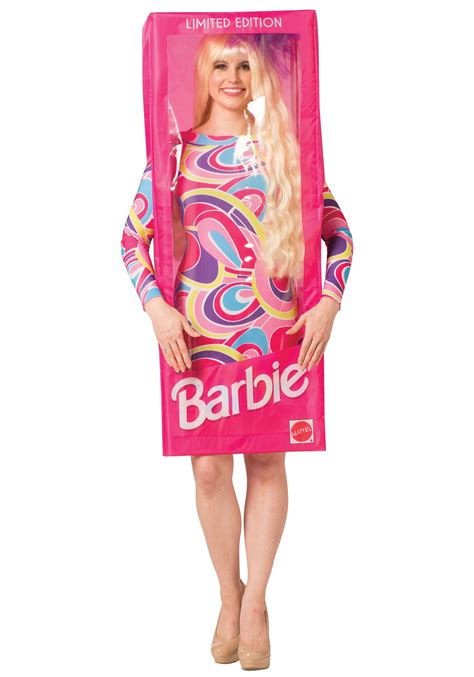 Adult Barbie Box Costume Barbie Costumes For Adults