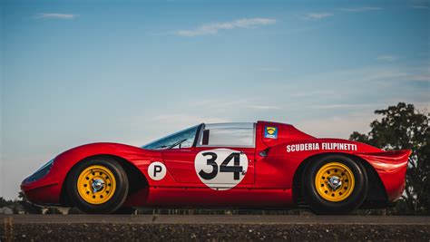 1967 Ferrari Dino 206 S Spyder Coupe Vintage Motor Sports