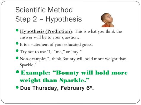 I've since revised this hypothesis format. Science fair informational ppt 2014