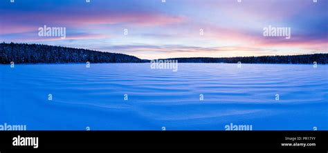 Lapland Frozen Lake Finland Hi Res Stock Photography And Images Alamy